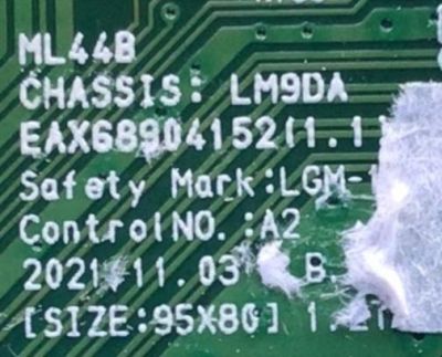 MAIN PARA MONITOR LG / NUMERO DE PARTE EAX68904152 / MODELO 24ML44B-BY.AUSDMVN	 - Imagen 2